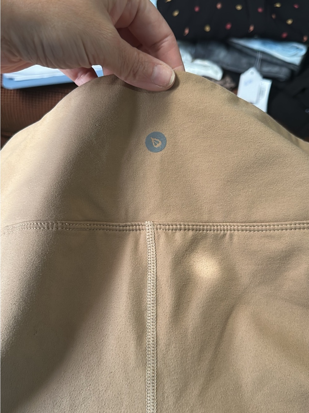 Baleaf Fleece lined water resistant Cargo Flare Leggings size large - Picture 8 of 8